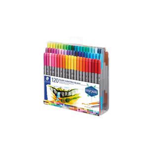 综合到其他链接德国施德楼 3200 TB72双头72色水彩笔可水洗儿童