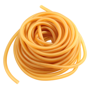 皮筋高弹力无架有架传统圆皮筋乳胶管弹工黄色 橡皮筋 乳胶软管