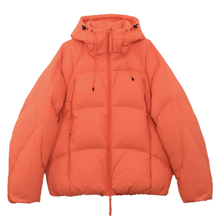 鹿与飞鸟保暖泡芙羽绒服|三色轻户外蓬松90白鸭绒6459