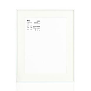 简约现代细窄边方便安装更换画框白色艺术长相框挂墙订制卡纸装裱