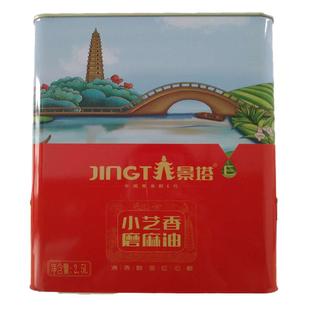 河北衡水景县特产景塔白芝麻香油零添加铁桶实惠包装2500ml包邮