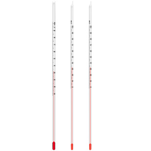 红水温度计室内家用测水温测量计工业用玻璃温度表水温计水银鱼缸