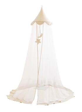 KIDDA婴儿床蚊帐带支架全罩定制