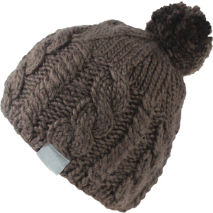 出口单秋冬季女士羊毛帽纯手工编织毛线帽女加绒保暖护耳滑雪帽冬