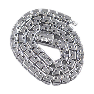 WBJ定制珠宝4mm包镶网球手链S925银镀金Tennis bracelet hiphop