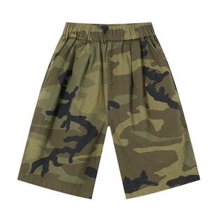 多多家男童迷彩短裤夏季2026新款儿童工装裤男孩洋气休闲夏装裤子