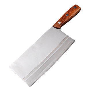 楚家刀锻打9铬18钼钒钢菜刀夹钢家用切片刀厨师大足龙水专用刀