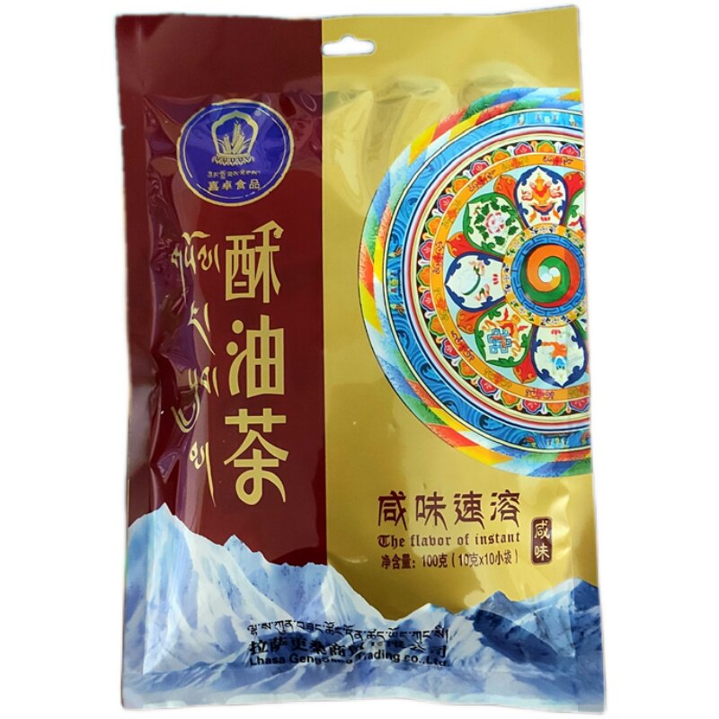 西藏特产喜卓食品西藏酥油茶西藏甜茶原味酥油茶袋装奶茶速溶奶茶