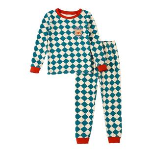 儿童2025新款秋衣秋裤纯棉保暖男女童内衣套装春秋家居服宝宝睡衣