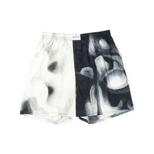 BRINK 宽松睡裤男夏季内裤女夏可外穿薄款短四角透气阿罗裤男纯棉