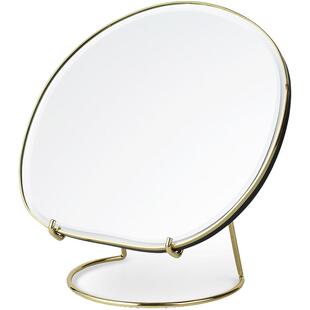 Ferm Living pond桌面湖泊化妆镜异形台式镜子卧室梳妆台可拆卸