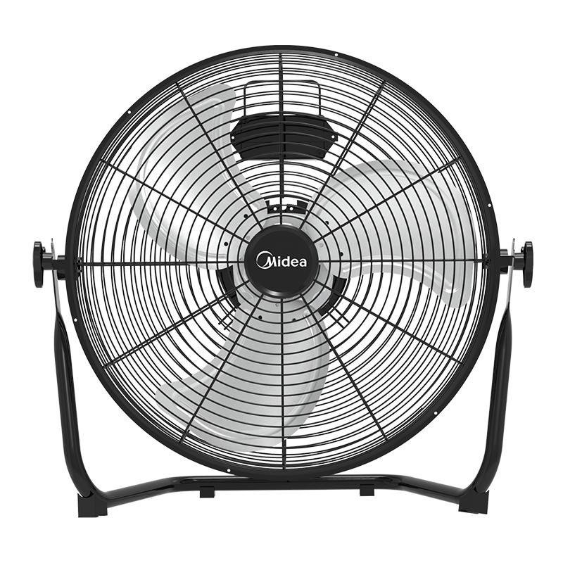 美的電風(fēng)扇家用強力工業(yè)風(fēng)扇大風(fēng)力落地趴地扇商用工廠車間爬地扇