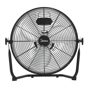 美的电风扇家用强力工业风扇大风力落地趴地扇商用工厂车间爬地扇