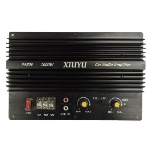 18D 24V发烧级12V车载1000W大功率东芝对管重低音炮功放板235*155