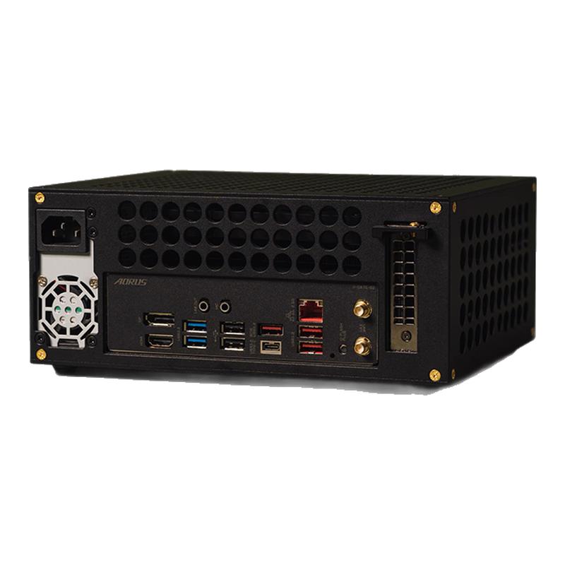 BUG-b1-v2半高刀卡铝合金felx小1U电源迷你机箱便携式软路由定制