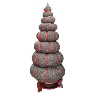 50千克普洱茶金南瓜摆件云南生茶艺术收藏品客厅装饰大树茶叶塔沱