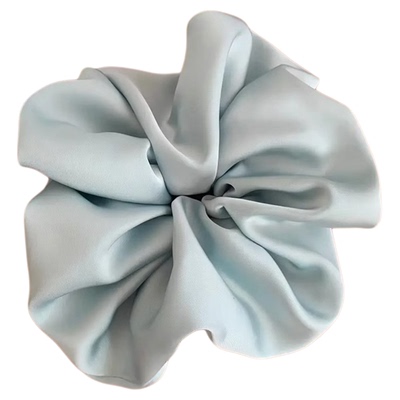 赵露思同款缎面超大大肠发圈2025新款皮筋女丸子头扎头肥肠头绳