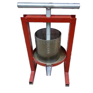 手动小型榨油机压猪油渣机青岛脂渣自制压饼机手摇过滤压油机家用