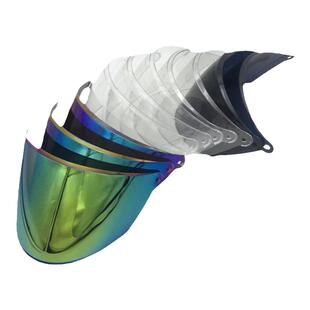 电动摩托车头盔镜片防晒防紫外线夏季通用半盔安全帽挡风防雾面罩