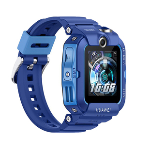 比丢适用华为儿童电话手表5XPro/5X/5Pro/4X/4X新耀款/5新耀款/5活力版/3Pro/4Pro/3S硅胶运动防水表带腕带