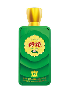 贵州荷花酒传奇10-53度500ml