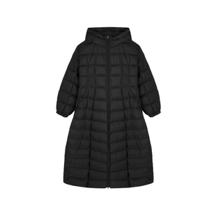 JNBY/江南布衣秋冬连帽羽绒服长款简约休闲宽松上衣女5O0C11520