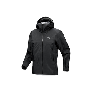 Arcteryx始祖鸟BETA SL GORE-TEX硬壳印花连帽长袖冲锋衣男款