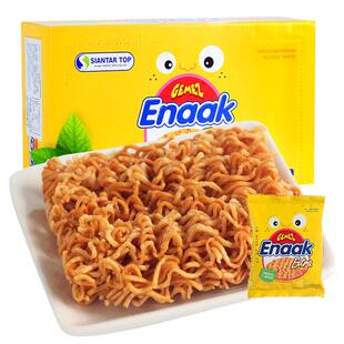gemez印尼小鸡面enaak网红干脆面整箱干吃方便面进口儿童零食小吃