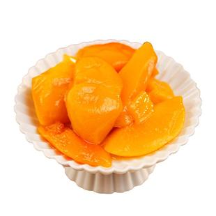 利吉氏黄桃肉肉多汁鲜甜厚切黄桃肉倒蒸天然果脯休闲小零食黄桃块