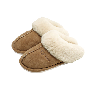 大嘴猴棉拖鞋女士秋冬季2024新款加厚室内家居保暖防滑毛棉拖鞋男