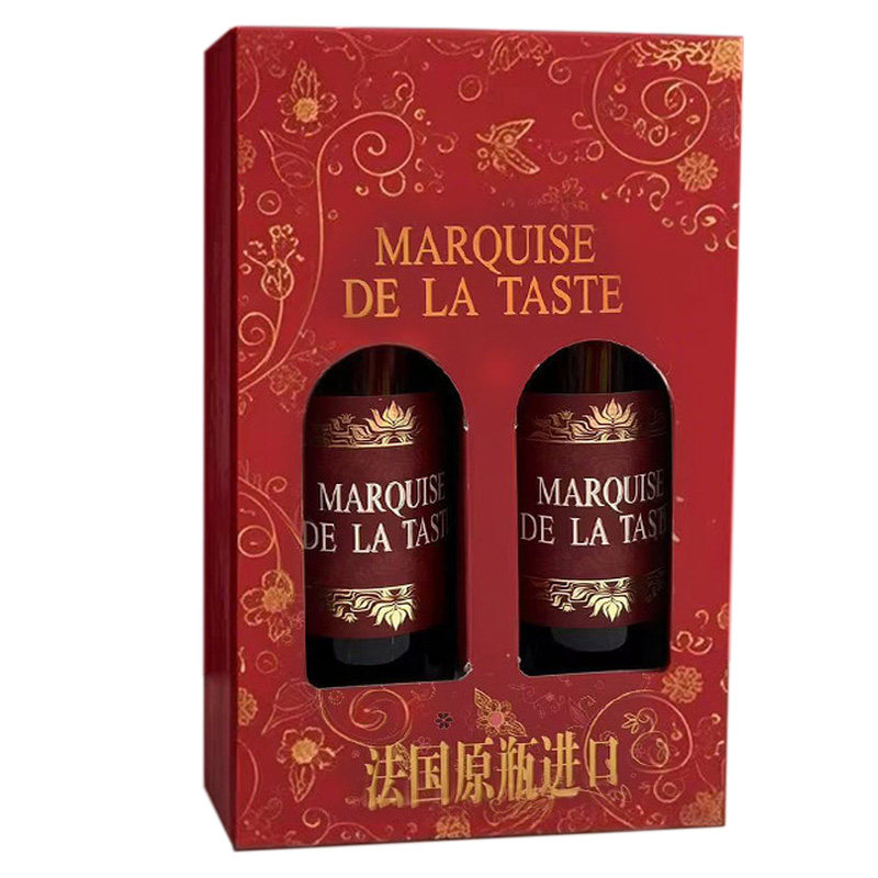 塔思.侯爵红葡萄酒750毫升两瓶装