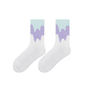 nicksocks袜子女ins冰淇淋渐变