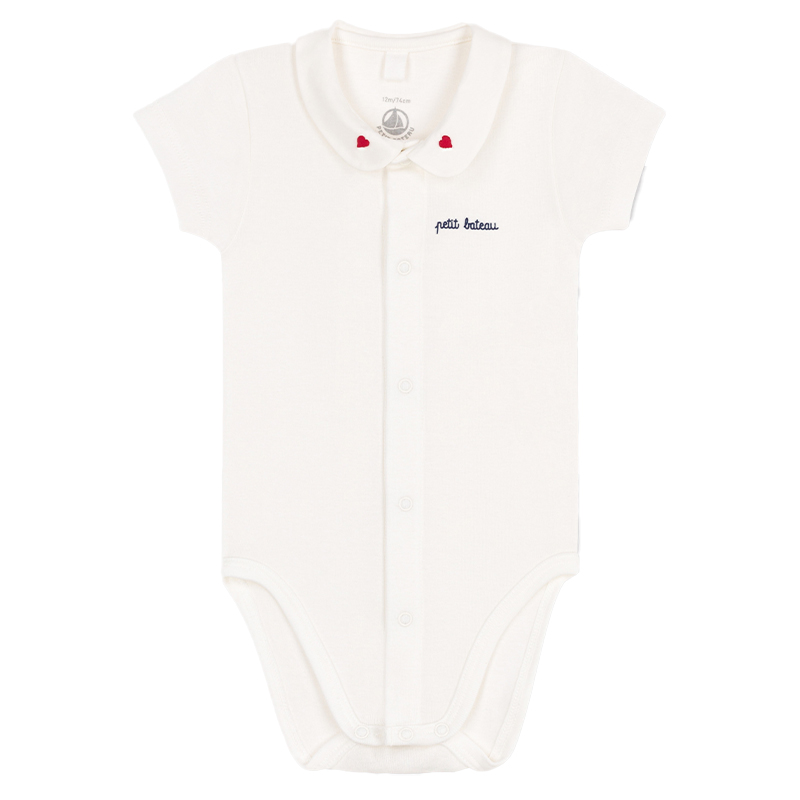 【2025春夏新品】法国Petitbateau小帆船童装宝宝包屁衣爬服A0CPR