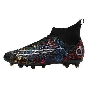 梅西新款高帮足球鞋男女儿童学生碎钉TF成人ag长钉人造草地训练鞋