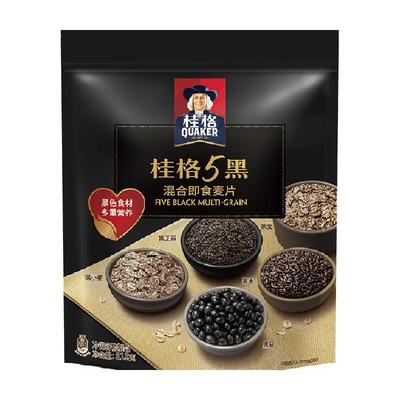 桂格五黑即食燕麦片