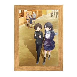 动漫我心里危险的东西木质相框市川京太郎山田杏奈周边桌摆台礼物