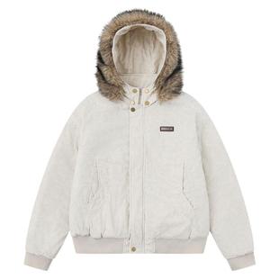 From Mars Drifting in the wind, thickened cotton-padded coat