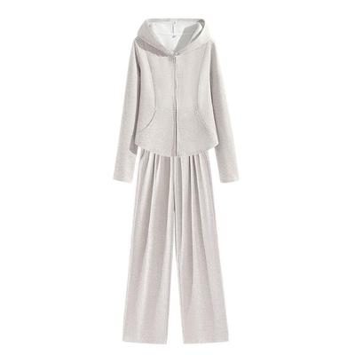 班尼路S&K系列休闲运动套装女秋季新款外套休闲裤小个子两件套女N