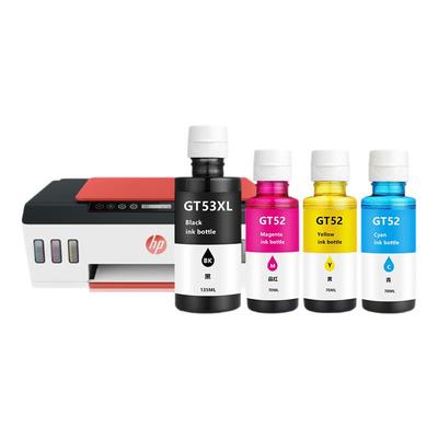 申色适用惠普GT53XL墨水GT52/51XL墨盒tank411 582 410 518 519 510 531 672 726 755 599打印机喷墨彩色黑色