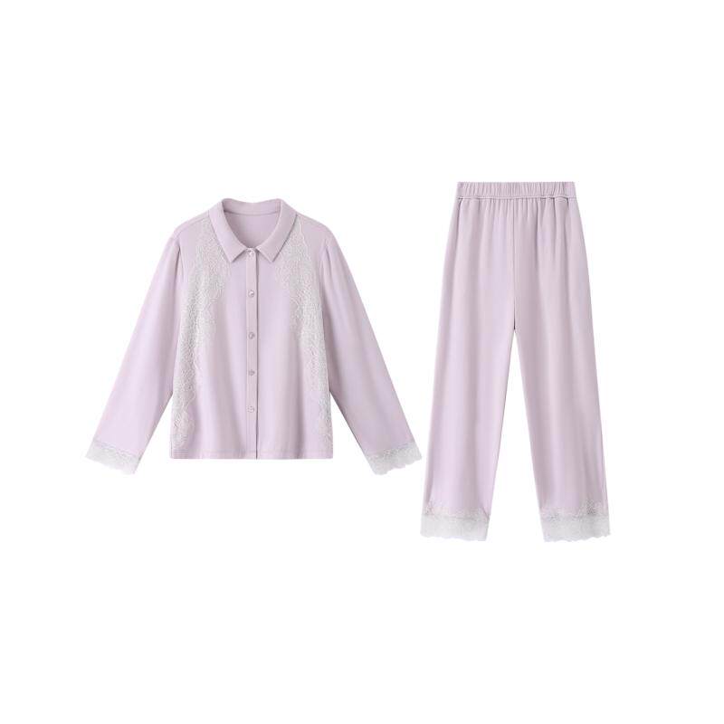 音儿睡衣睡裤套装长袖保暖家居服