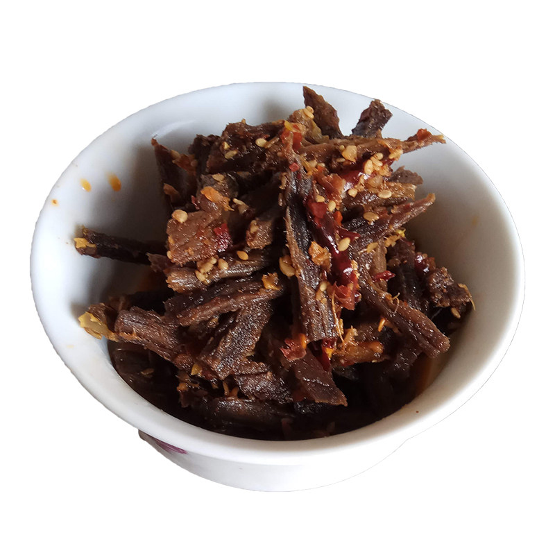 刘乐纯冷吃牛肉四川特产正宗自贡麻辣牛肉干熟食小零食600g包顺丰