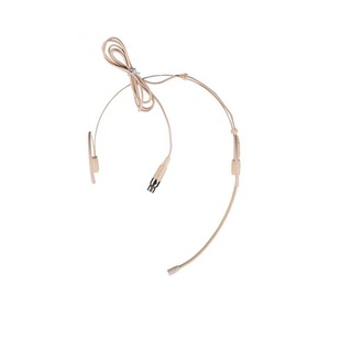 高端肤色耳挂式头戴麦克风三四针无线腰包直播舞台演出唱戏耳麦线