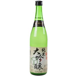 日式清酒 朝香 纯米大吟酿  纯米酒 低度酒 720ml 瓶装 国产清酒