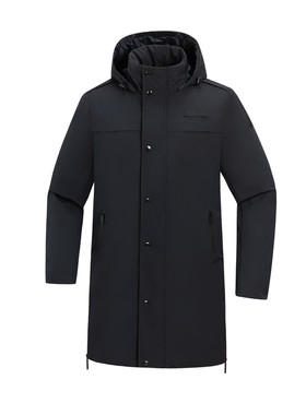 新款通勤棉服执勤大衣