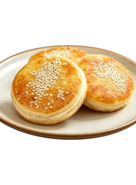 椒盐烧饼特产千层火烧