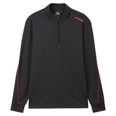 蜘蛛秋冬男子运动半高领长袖T恤