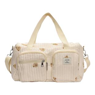 妈咪包母婴包包女2025新款大容量出游旅行手提包孕妇产检包待产包