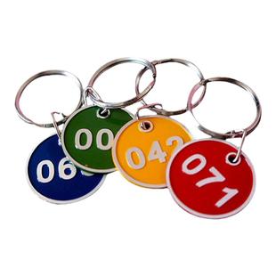 铝合金手牌挂牌金属号码牌桑拿游泳寄存车钥匙浴室数字编号牌柜牌