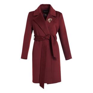 乔万尼重磅绵羊毛大衣商场同款双面尼外套气质高级感EF4A159