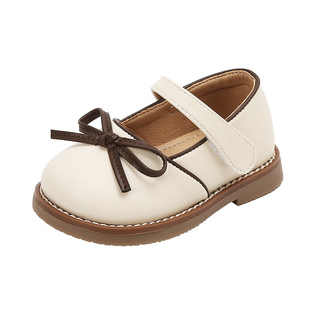 小童公主鞋春秋新款女童小皮鞋学步鞋女宝宝鞋子1到3岁软底婴儿鞋